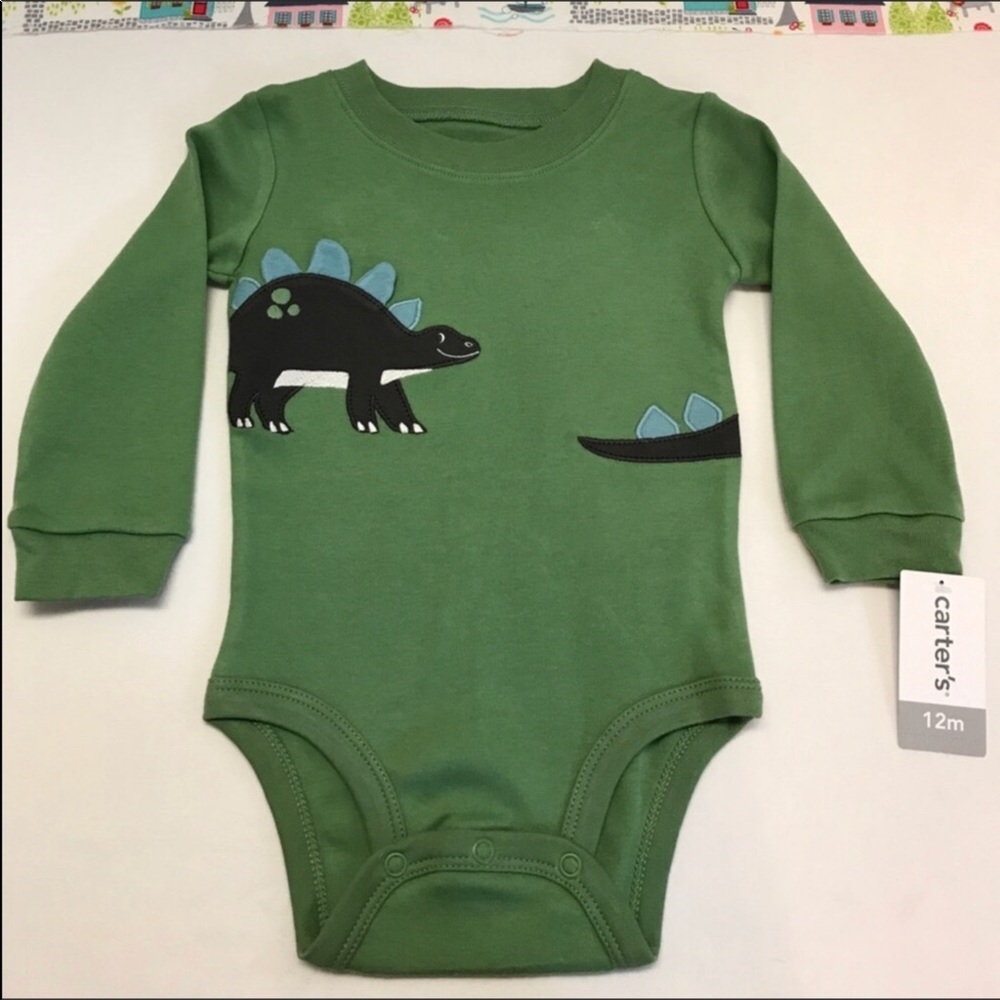 Carter’s Infant Two Piece Dinosaur Outfit - Picture 2 of 8